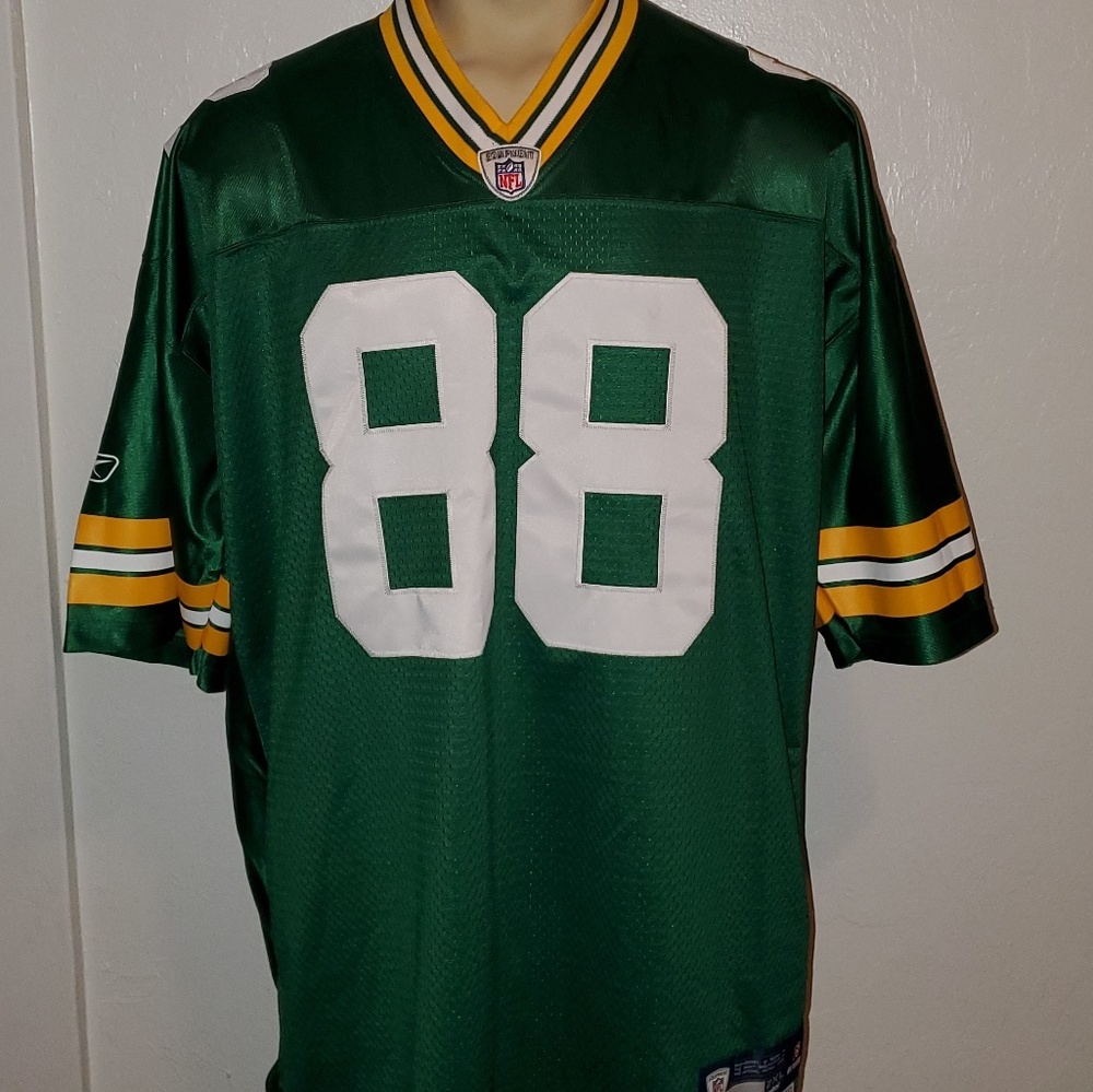 NWT! Reebok OnField Finley Green Bay Jersey 2XL